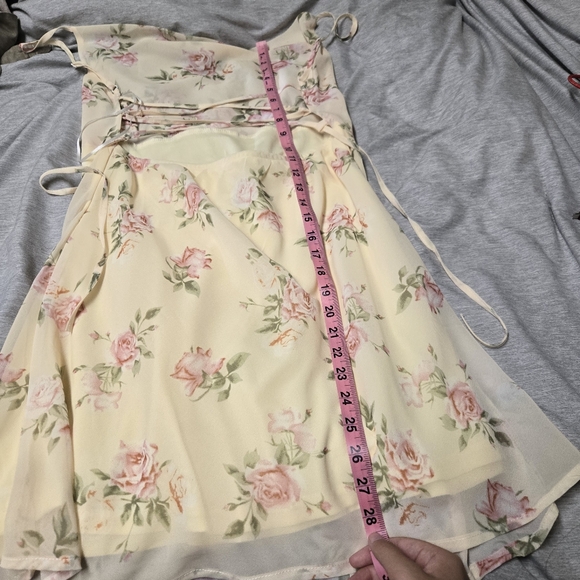 Princess Polly WATSON MINI DRESS YELLOW - Picture 8 of 9